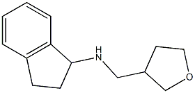 N-(oxolan-3-ylmethyl)-2,3-dihydro-1H-inden-1-amine Struktur