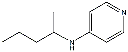 N-(pentan-2-yl)pyridin-4-amine Struktur