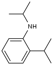 N,2-bis(propan-2-yl)aniline Struktur