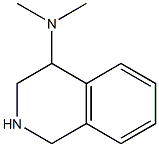 N,N-dimethyl-1,2,3,4-tetrahydroisoquinolin-4-amine Struktur