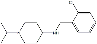 N-[(2-chlorophenyl)methyl]-1-(propan-2-yl)piperidin-4-amine Struktur