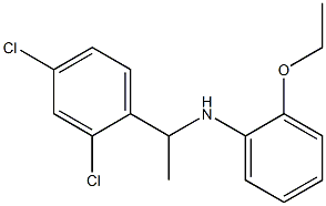 N-[1-(2,4-dichlorophenyl)ethyl]-2-ethoxyaniline Struktur