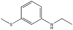 N-ethyl-3-(methylsulfanyl)aniline Struktur