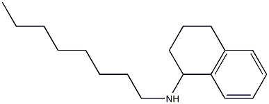 N-octyl-1,2,3,4-tetrahydronaphthalen-1-amine Struktur