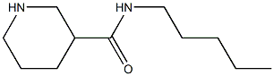 N-pentylpiperidine-3-carboxamide Struktur