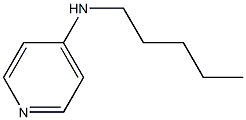 N-pentylpyridin-4-amine Struktur