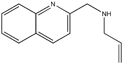 prop-2-en-1-yl(quinolin-2-ylmethyl)amine Struktur