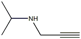 prop-2-yn-1-yl(propan-2-yl)amine Struktur