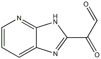 3H-Imidazo[4,5-b]pyridine-2-acetaldehyde,  -alpha--oxo- Struktur