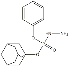 1-adamantyl phenyl hydrazidophosphate Struktur