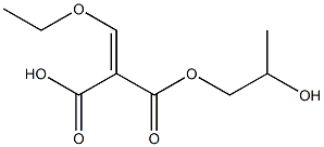 Propylene glycol ethoxymethylenemalonate Struktur