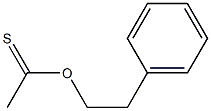 2-Phenylethyl thioacetate Struktur