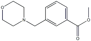 Methyl 3-(morpholinomethyl)benzoate ,98% Struktur