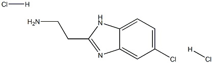 2-(5-chloro-1H-benzimidazol-2-yl)ethanamine dihydrochloride Struktur