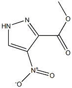 methyl 4-nitro-1H-pyrazole-3-carboxylate Struktur