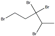 1,3,3,4-Tetrabromopentane Struktur