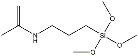 N-[3-(Trimethoxysilyl)propyl]-1-propen-2-amine Struktur