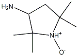 2,2,5,5-Tetramethyl-3-aminopyrrolidine 1-oxide Struktur