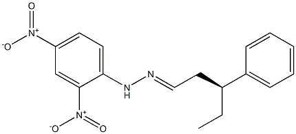 [S,(+)]-3-Phenylvaleraldehyde 2,4-dinitrophenylhydrazone Struktur