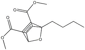 4-Butyl-7-oxabicyclo[2.2.1]hepta-2,5-diene-2,3-dicarboxylic acid dimethyl ester Struktur