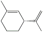 [R,(+)]-3-Isopropenyl-1-methyl-1-cyclohexene Struktur