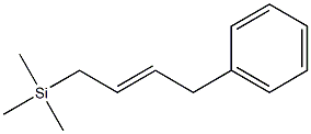 (4-Phenyl-2-butenyl)trimethylsilane Struktur