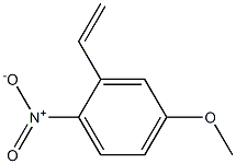 1-Nitro-2-ethenyl-4-methoxybenzene Struktur