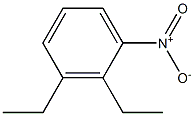 2,3-Diethyl-1-nitrobenzene Struktur