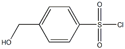 p-Hydroxymethylbenzenesulfonyl chloride Struktur