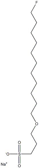 3-(11-Fluoroundecyloxy)-1-propanesulfonic acid sodium salt