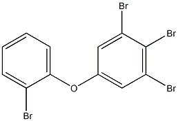 3,4,5-Tribromophenyl 2-bromophenyl ether Struktur