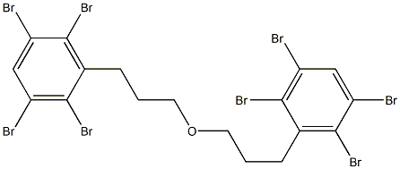 2,3,5,6-Tetrabromophenylpropyl ether Struktur