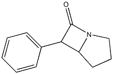 6-Phenyl-1-azabicyclo[3.2.0]heptan-7-one Struktur