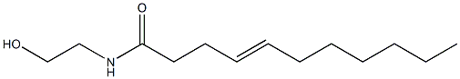 N-(2-Hydroxyethyl)-4-undecenamide Struktur