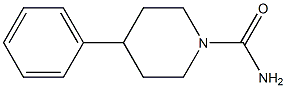 4-Phenyl-1-piperidinecarboxamide Struktur