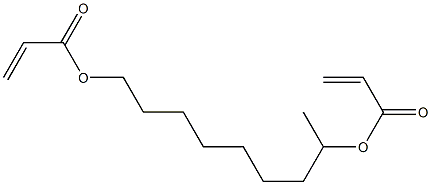 Diacrylic acid 1,8-nonanediyl ester Struktur