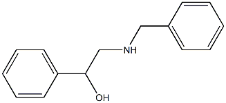 1-Phenyl-2-(benzylamino)ethanol Struktur