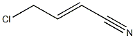 (E)-3-Cyanoallyl chloride Struktur