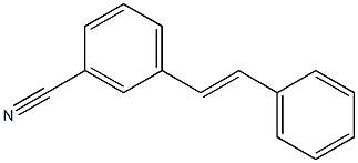 Stilbene-3-carbonitrile Struktur