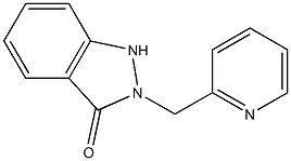 2-[(2-Pyridinyl)methyl]-1H-indazol-3(2H)-one Struktur