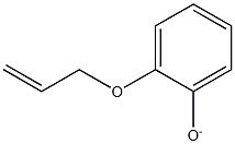 2-[(2-Propenyl)oxy]benzene-1-olate Struktur