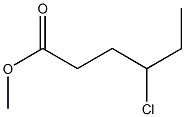 4-Chlorocaproic acid methyl ester Struktur