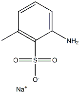 2-Amino-6-methylbenzenesulfonic acid sodium salt Struktur