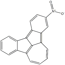 6-Nitrobenz[a]indeno[1,2,3-cd]azulene Struktur