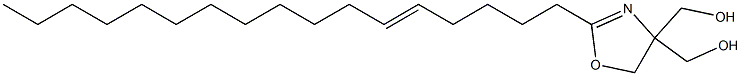 4,4-Bis(hydroxymethyl)-2-(5-heptadecenyl)-2-oxazoline Struktur