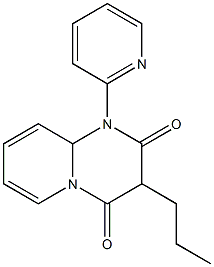 1-(2-Pyridinyl)-3-propyl-1,9a-dihydro-2H-pyrido[1,2-a]pyrimidine-2,4(3H)-dione Struktur