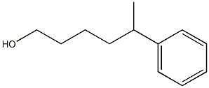 5-Phenyl-1-hexanol Struktur