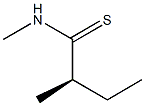 [R,(-)]-N,2-Dimethylthiobutyramide Struktur