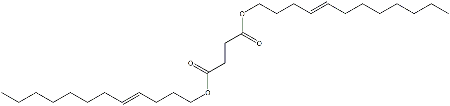 Succinic acid di(4-dodecenyl) ester Struktur