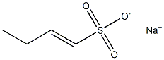 1-Butene-1-sulfonic acid sodium salt Struktur